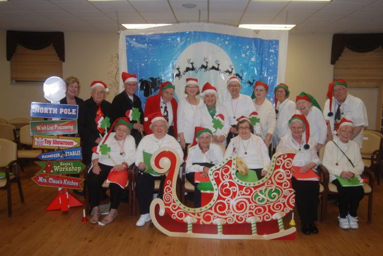 Welty Residents Celebrate Christmas